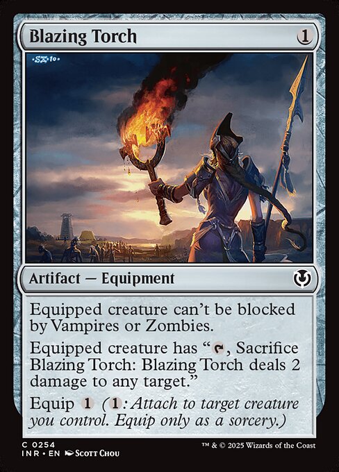 Innistrad Remastered - 254 - Blazing Torch - Common