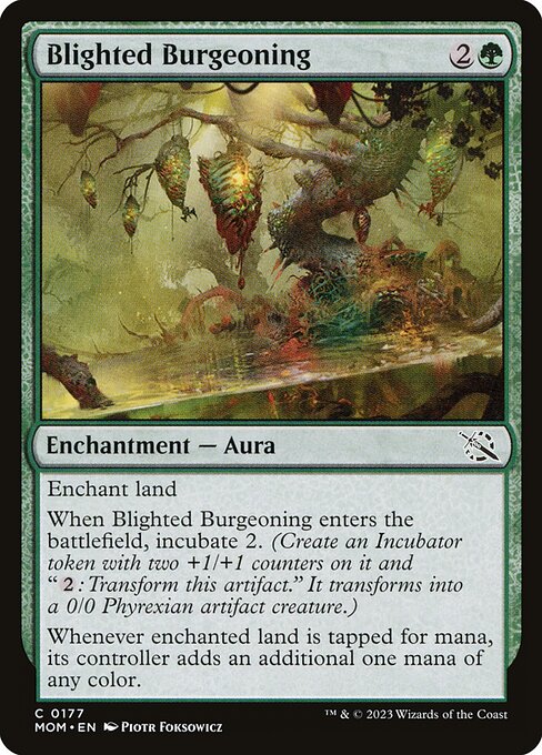 March of the Machine - 177 - Blighted Burgeoning - Common