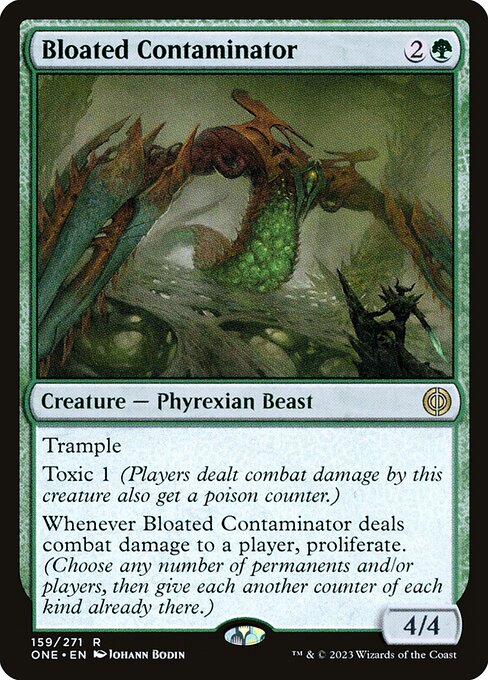 Phyrexia: All Will Be One - 159 - Bloated Contaminator - Rare