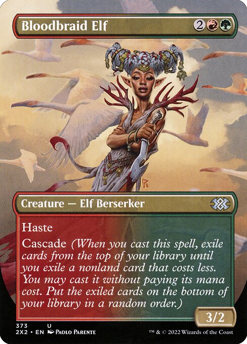 Double Masters 2022 - 373 - Bloodbraid Elf - Uncommon