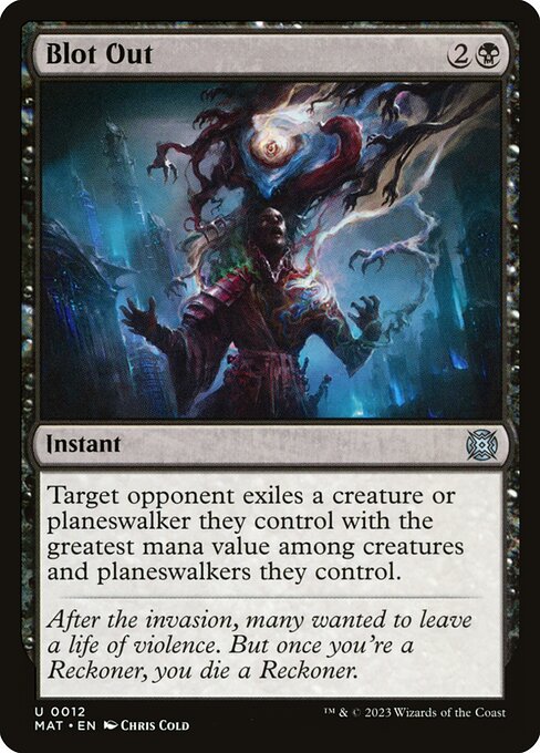 March of the Machine: The Aftermath - 12 - Blot Out - Uncommon