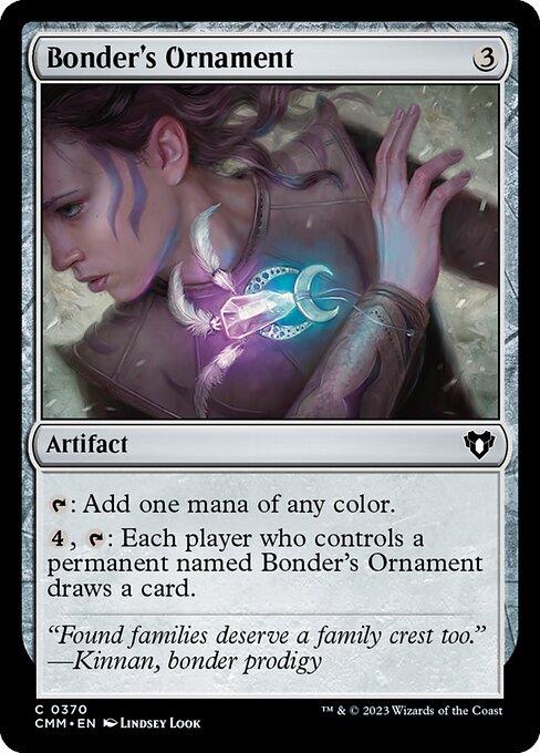 Commander Masters - 370 - Bonder's Ornament - Common