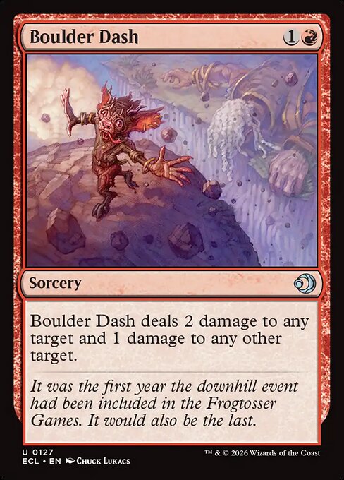 Lorwyn Eclipsed - 127 - Boulder Dash - Uncommon