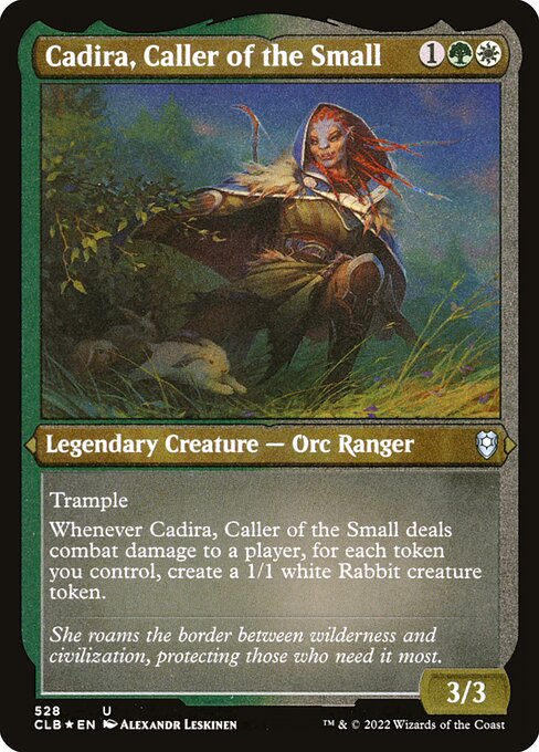 Commander Legends: Battle for Baldur's Gate - 528 - Cadira, Caller of the Small - Uncommon