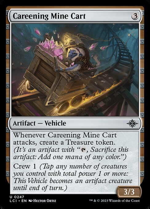 The Lost Caverns of Ixalan - 247 - Careening Mine Cart - Uncommon