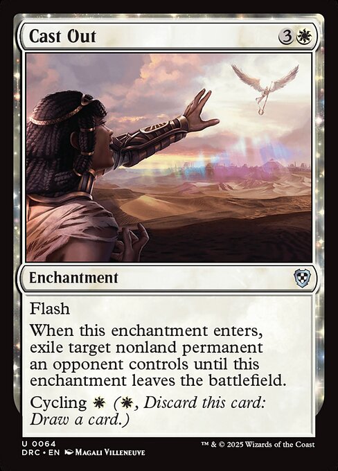 Aetherdrift Commander - 64 - Cast Out - Uncommon