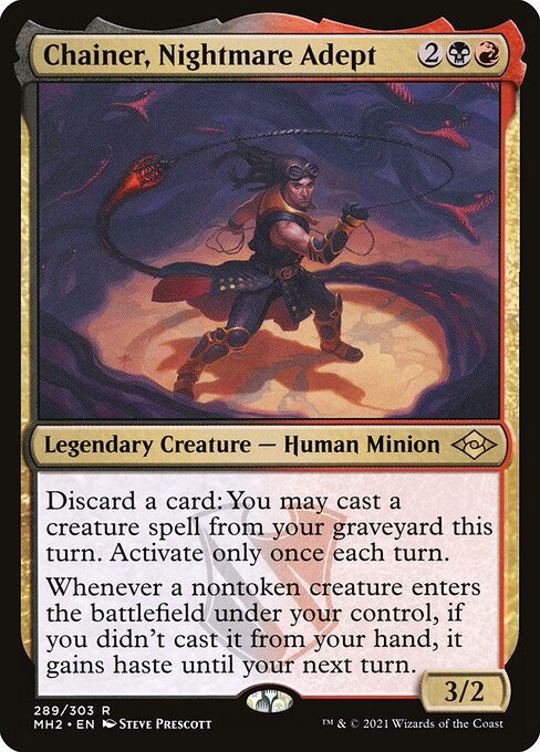Modern Horizons 2 - 289 - Chainer, Nightmare Adept - Rare