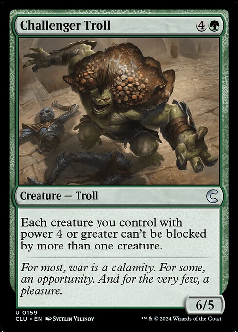 Ravnica: Clue Edition - 159 - Challenger Troll - Uncommon