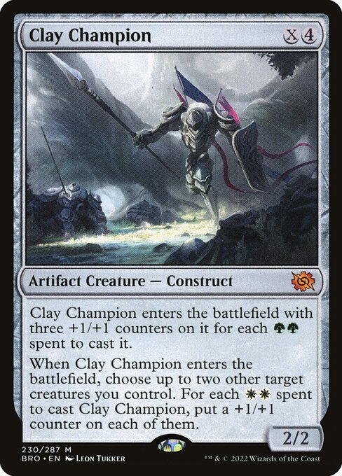 The Brothers' War - 230 - Clay Champion - Mythic