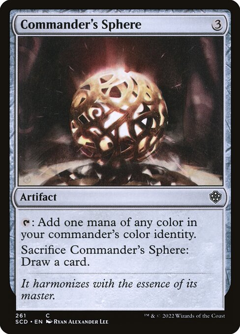 Starter Commander Decks - 261 - Commander's Sphere - Common