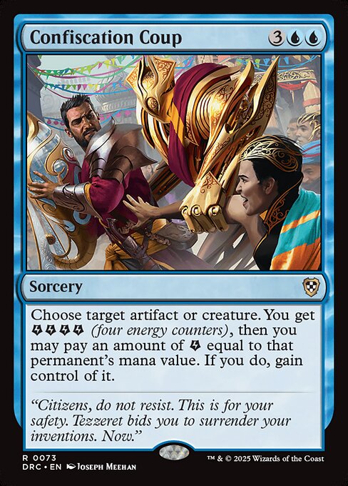 Aetherdrift Commander - 73 - Confiscation Coup - Rare
