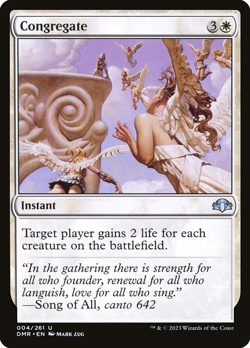 Dominaria Remastered - 4 - Congregate - Uncommon
