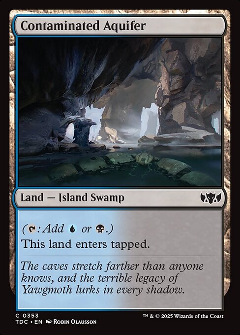 Tarkir: Dragonstorm Commander - 353 - Contaminated Aquifer - Common