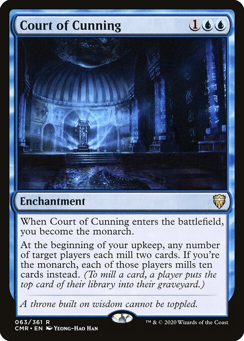 Commander Legends - 633 - Court of Cunning - Rare