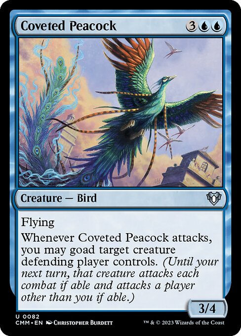 Commander Masters - 82 - Coveted Peacock - Uncommon