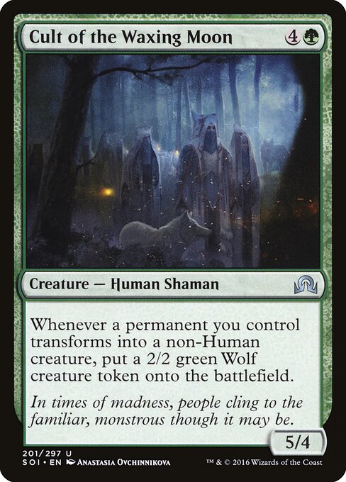 Shadows over Innistrad - 201 - Cult of the Waxing Moon - Uncommon