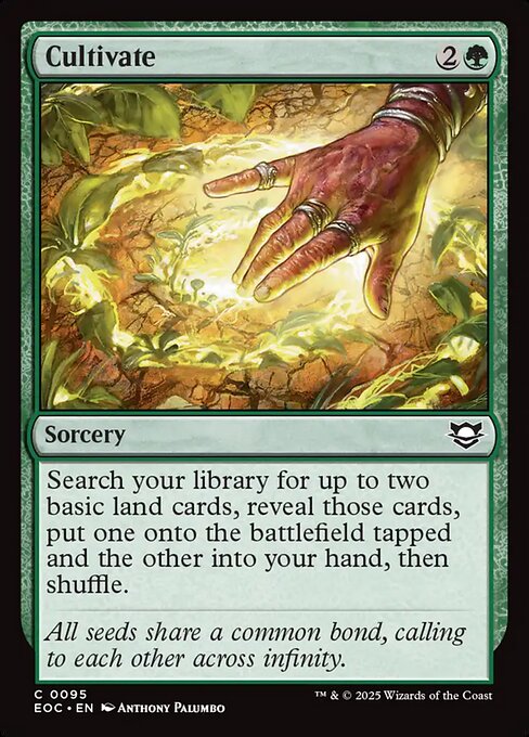 Edge of Eternities Commander - 95 - Cultivate - Common