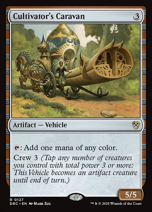Aetherdrift Commander - 127 - Cultivator's Caravan - Rare