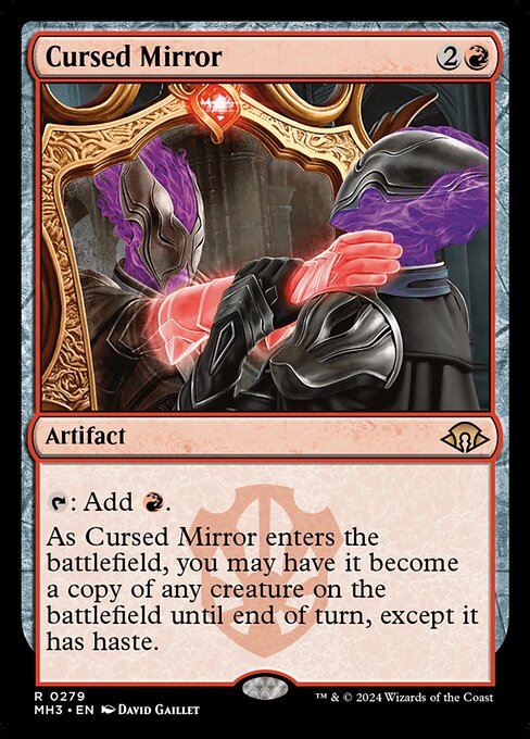 Modern Horizons 3 - 279 - Cursed Mirror - Rare