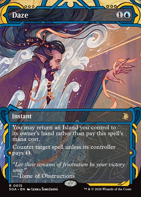 Secrets of Strixhaven Mystical Archive - 15 - Daze - Rare