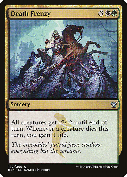 Khans of Tarkir - 172 - Death Frenzy - Uncommon