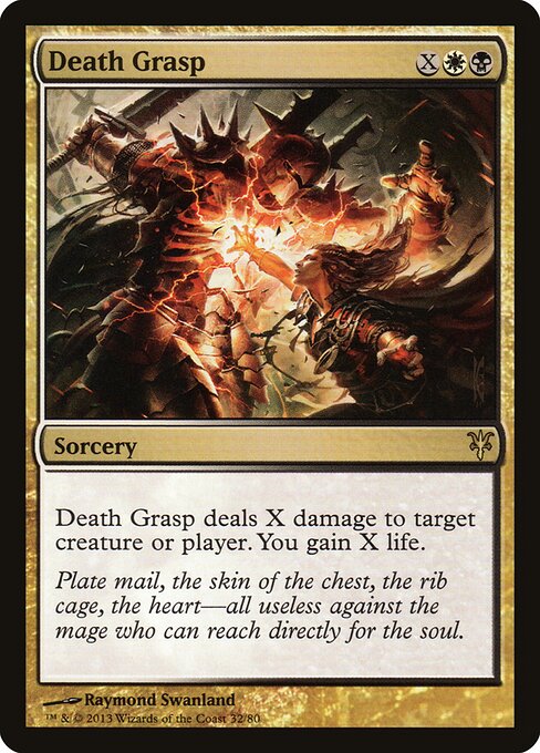 Duel Decks: Sorin vs. Tibalt - 32 - Death Grasp - Rare