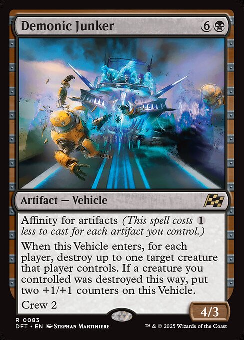 Aetherdrift - 83 - Demonic Junker - Rare