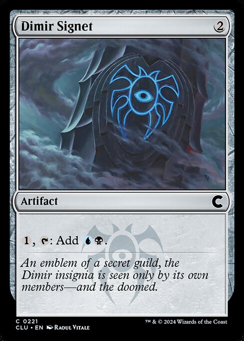 Ravnica: Clue Edition - 221 - Dimir Signet - Common