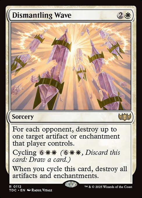 Tarkir: Dragonstorm Commander - 112 - Dismantling Wave - Rare
