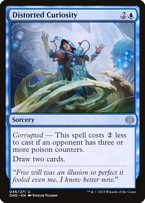 Phyrexia: All Will Be One - 46 - Distorted Curiosity - Uncommon