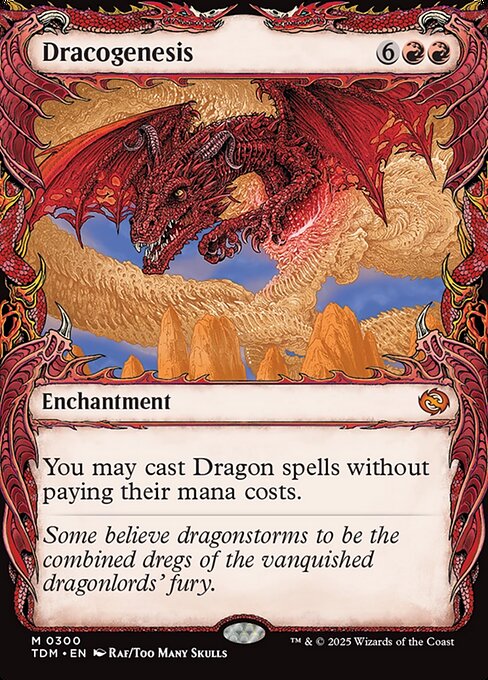 Tarkir: Dragonstorm - 300 - Dracogenesis - Mythic