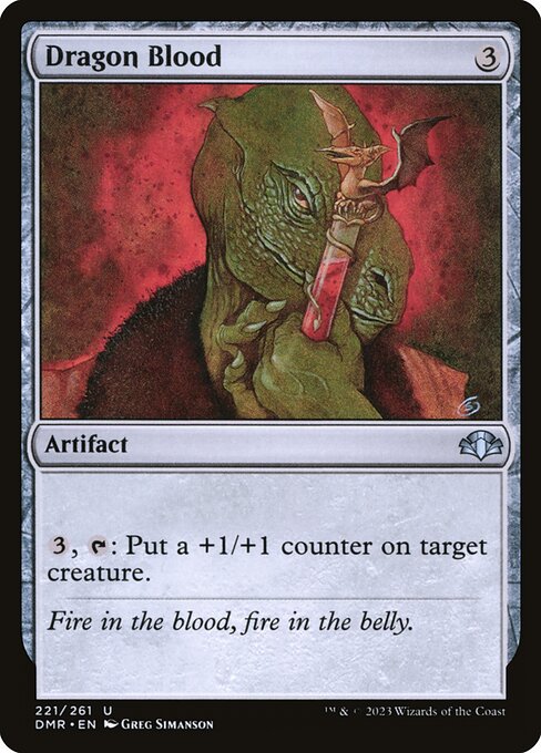Dominaria Remastered - 221 - Dragon Blood - Uncommon
