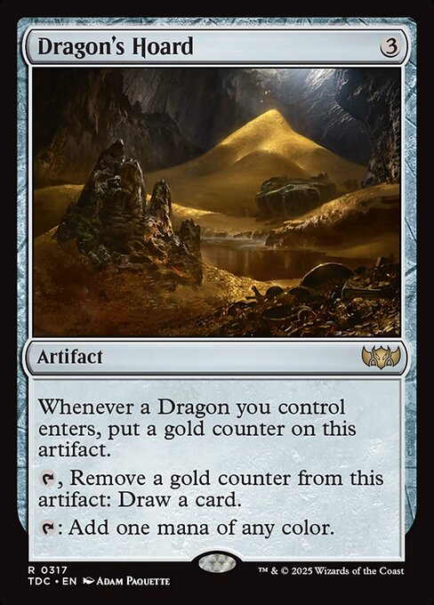 Tarkir: Dragonstorm Commander - 317 - Dragon's Hoard - Rare