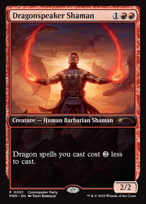 Wizards Play Network 2025 - 3 - Dragonspeaker Shaman - Rare