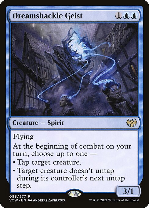 Innistrad: Crimson Vow - 58 - Dreamshackle Geist - Rare