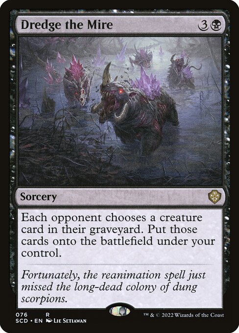 Starter Commander Decks - 76 - Dredge the Mire - Rare