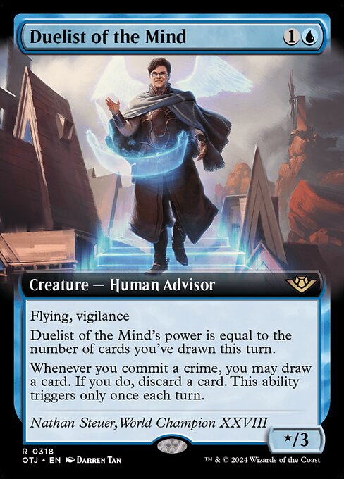 Outlaws of Thunder Junction - 318 - Duelist of the Mind - Rare