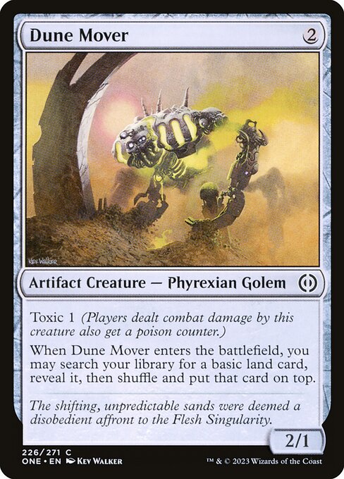 Phyrexia: All Will Be One - 226 - Dune Mover - Common