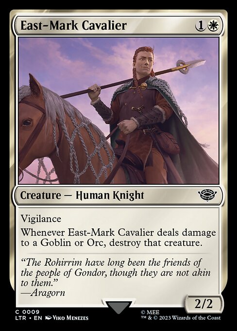 The Lord of the Rings: Tales of Middle-earth - 9 - East-Mark Cavalier - Common