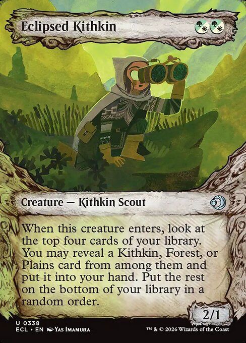 Lorwyn Eclipsed - 338 - Eclipsed Kithkin - Uncommon