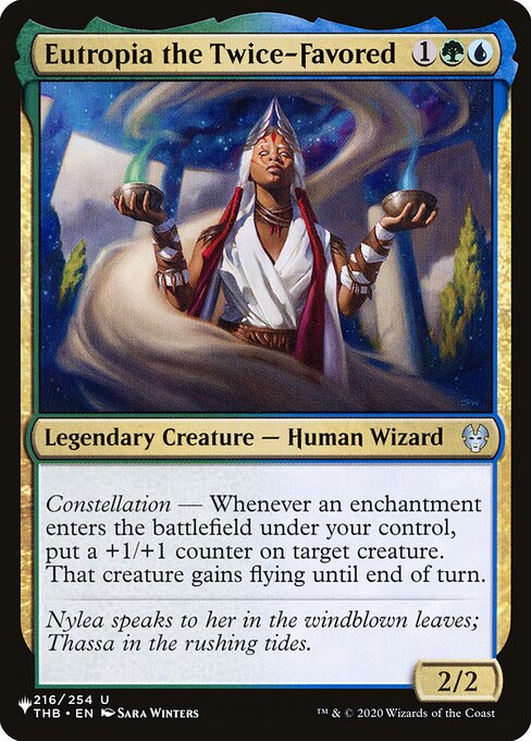 The List - THB-216 - Eutropia the Twice-Favored - Uncommon