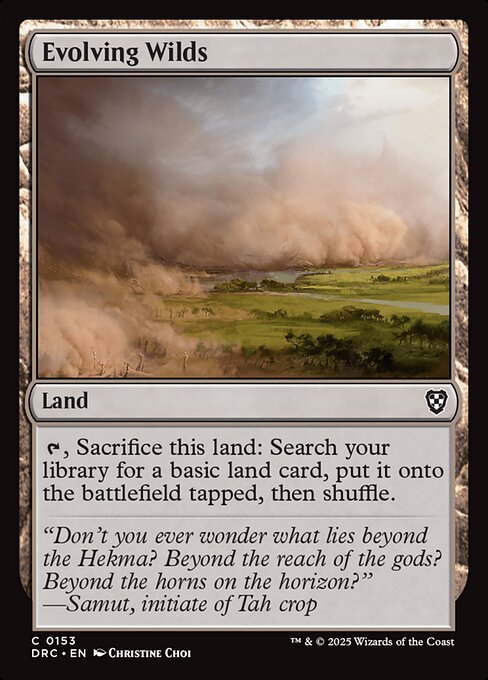 Aetherdrift Commander - 153 - Evolving Wilds - Common