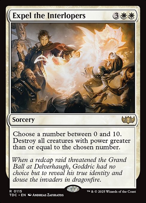 Tarkir: Dragonstorm Commander - 115 - Expel the Interlopers - Rare