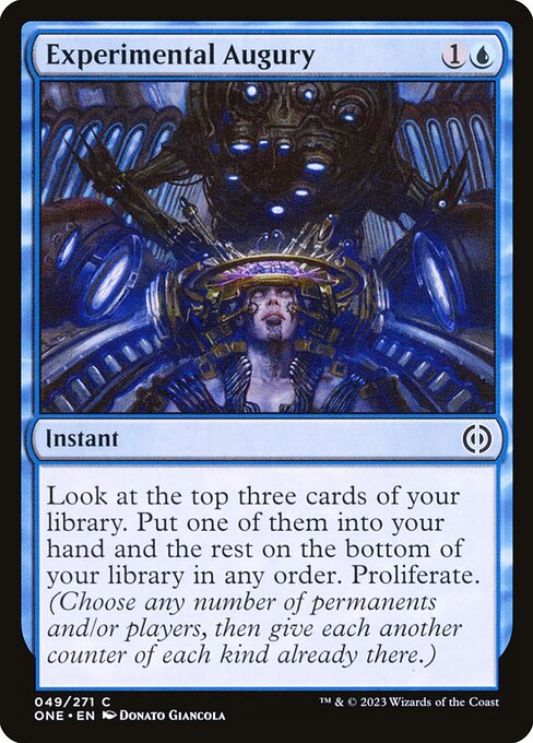 Phyrexia: All Will Be One - 49 - Experimental Augury - Common