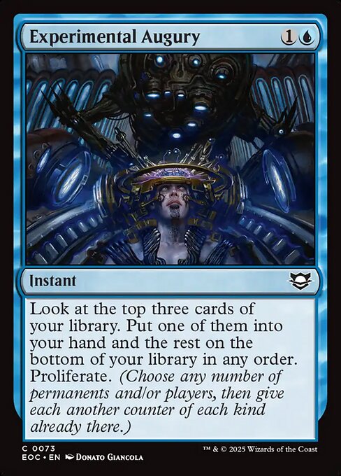 Edge of Eternities Commander - 73 - Experimental Augury - Common