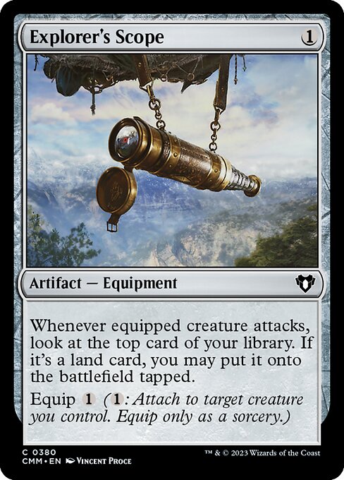 Commander Masters - 380 - Explorer's Scope - Common