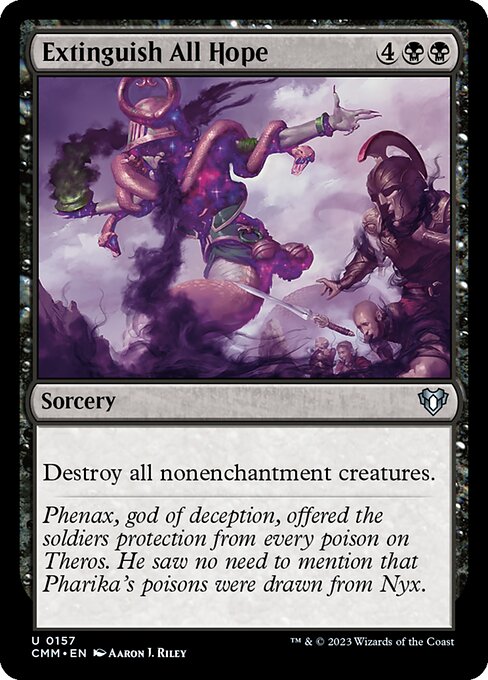 Commander Masters - 157 - Extinguish All Hope - Uncommon