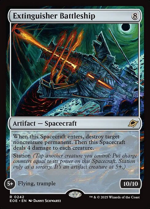 Edge of Eternities - 242 - Extinguisher Battleship - Rare