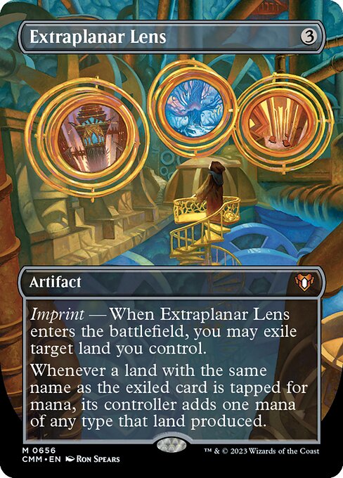 Commander Masters - 656 - Extraplanar Lens - Mythic