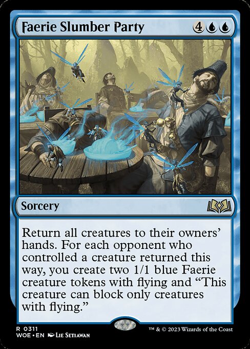 Wilds of Eldraine - 311 - Faerie Slumber Party - Rare